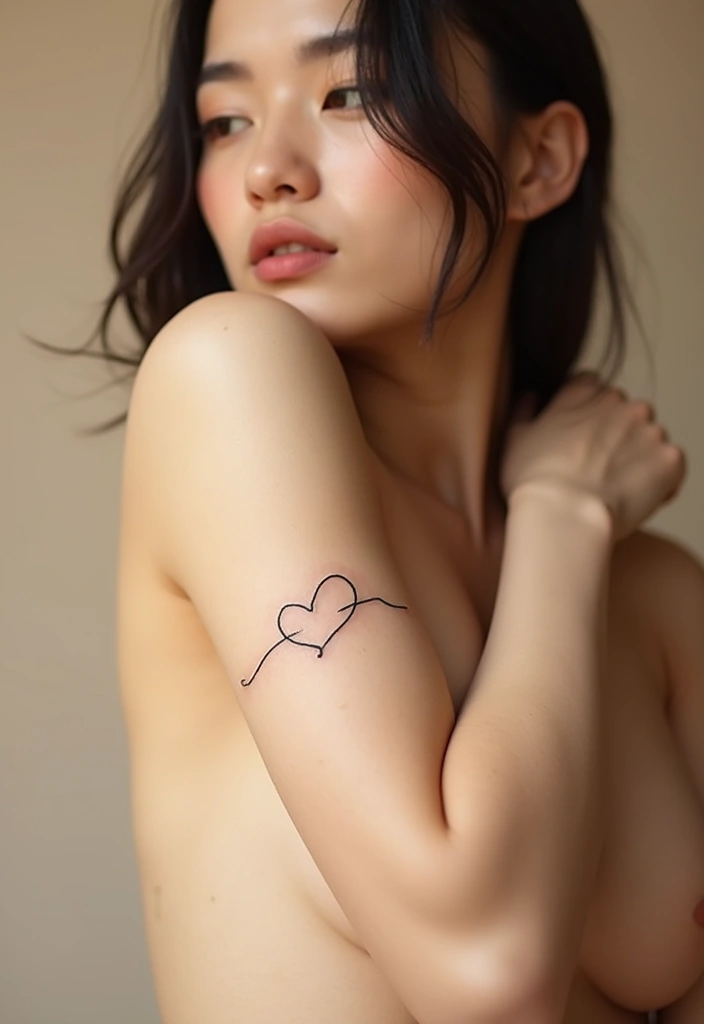 30 Arm Tattoos for Women with Stylish and Bold Looks - 5. Minimalist Magic