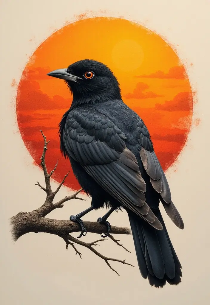 30 Blackbird Tattoo Meaning and Stunning Design Inspirations - 5. Independence and Self-Reliance