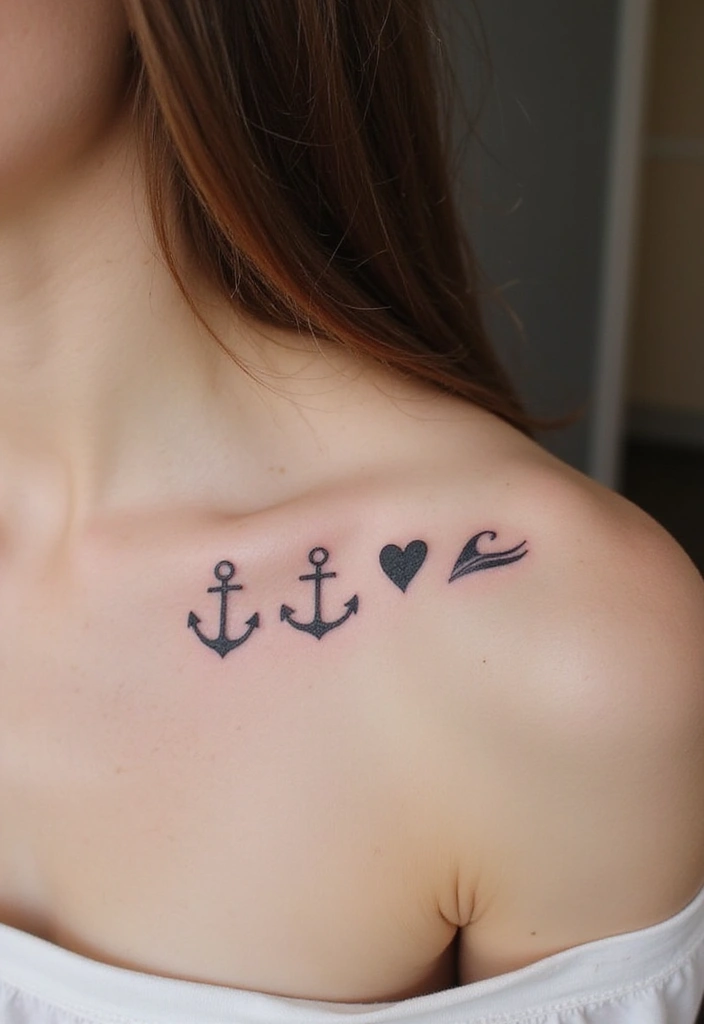 30 Tattoo Shoulder Designs for Women with Feminine Flair - 5. Minimalist Designs
