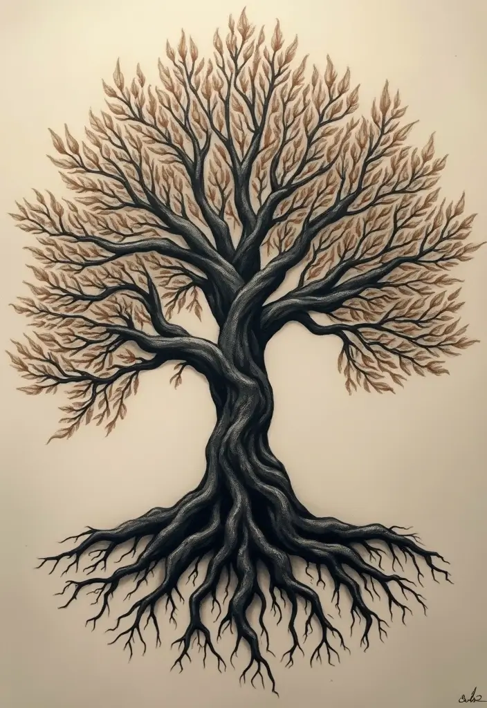 30 Tattoos That Signify Strength and Resilience - 5. Tree of Life