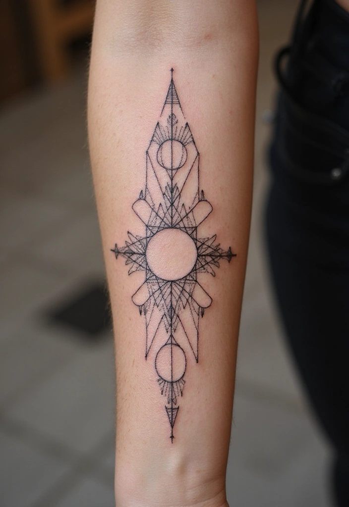 30 Women’s Popular Tattoos That Never Go Out of Style - 5. Geometric Shapes