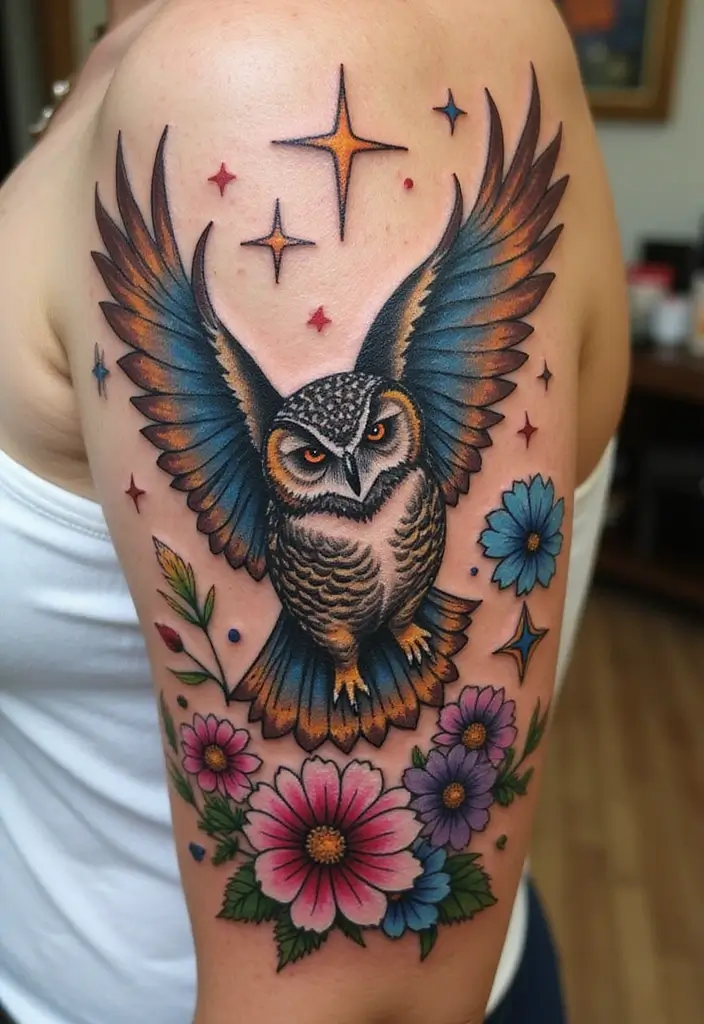 30 Dreamer Tattoo Meaning and Inspirational Designs - 6. Animal Tattoos - Spirit Guides on Our Journey