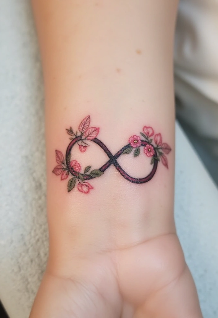 30 Karma Tattoo Meaning and Stunning Design Ideas - 6. Infinity Symbol