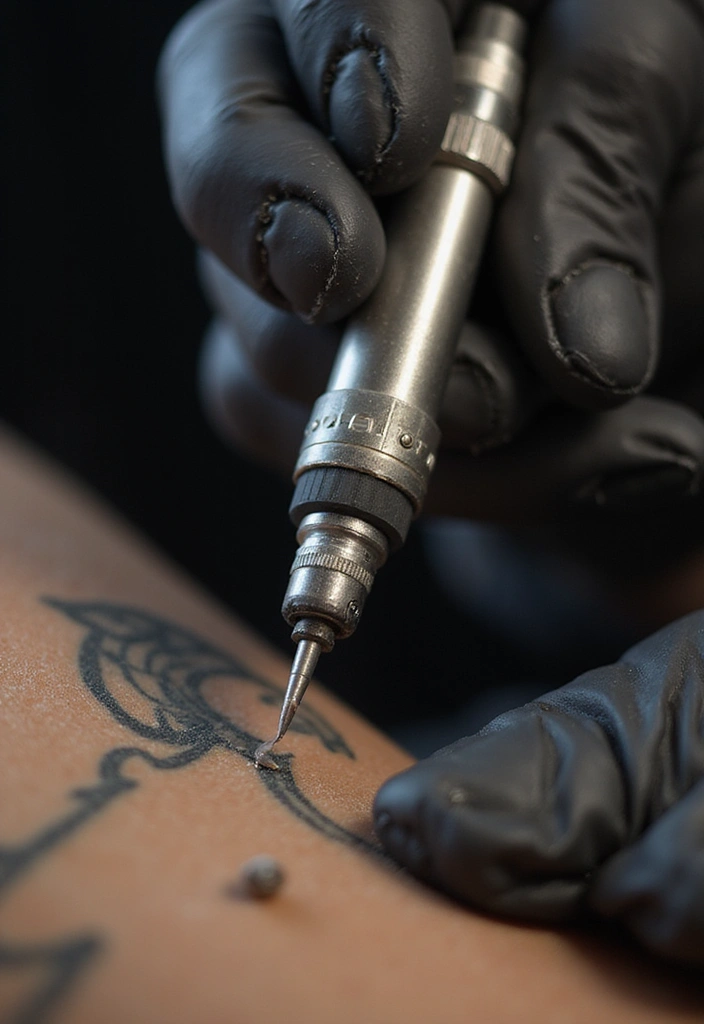 30 Tattooing for Beginners Shading Tips and Ideas - 6. Mastering the Angle of the Machine
