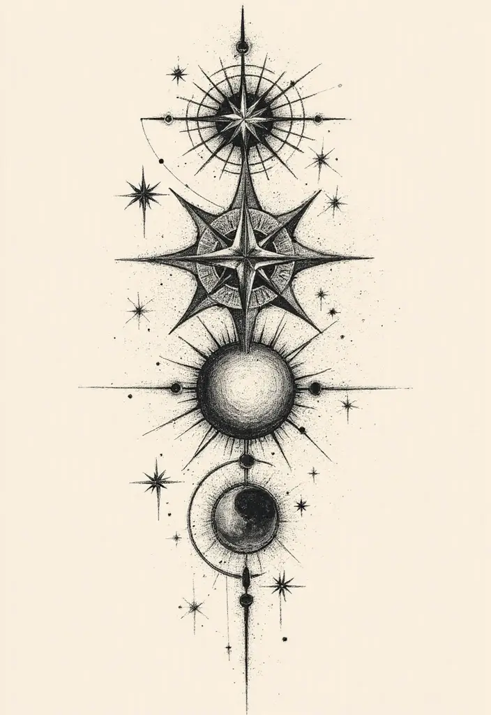 30 Alien Tattoo Meaning and Out-of-This-World Designs - 7. Starseed Identity