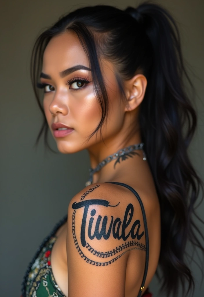 30 Baybayin Tattoo Ideas Honoring Filipino Heritage - 7. 'Tiwala' - Trust