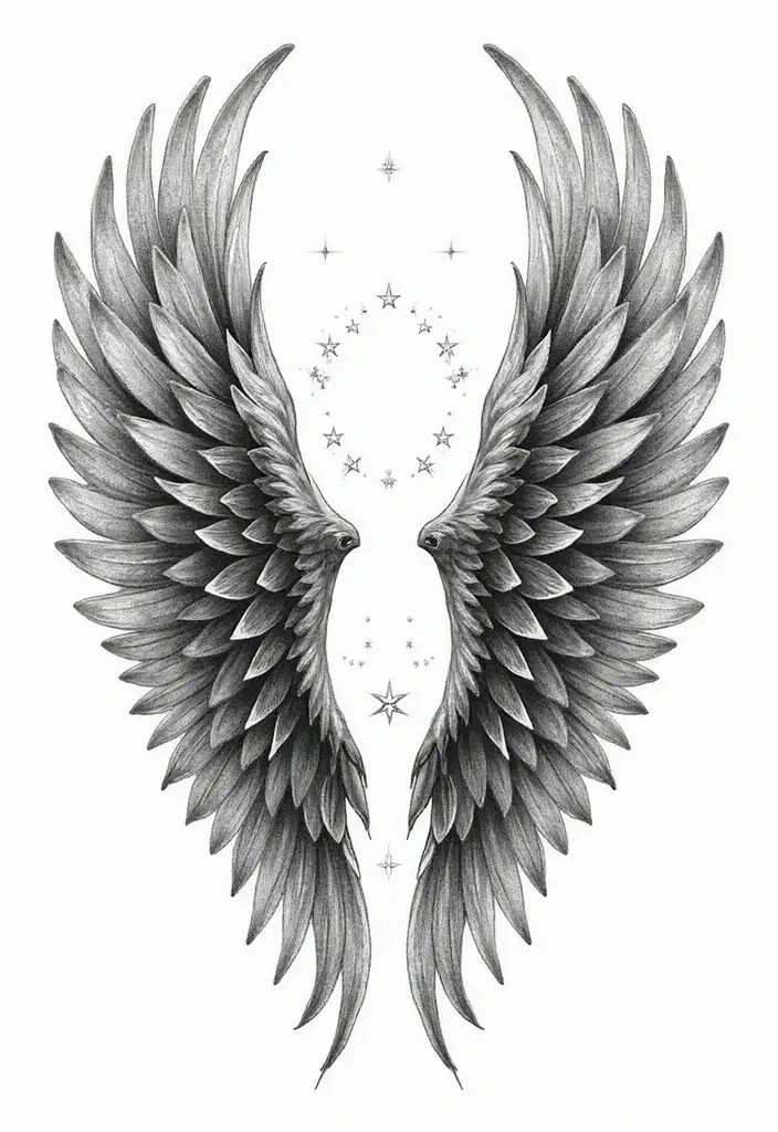 30 LDRSHIP Tattoo Ideas Inspired by Military Values - 7. The Wings of Freedom
