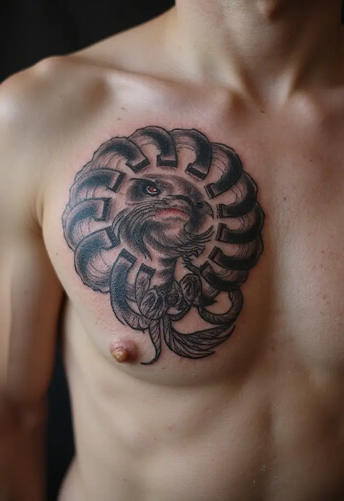 30 Naruto Tattoo Symbols for True Anime Fans - 7. The Nine-Tails Seal