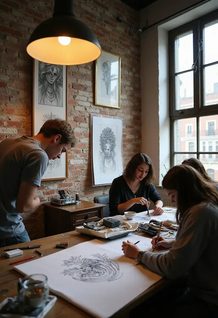 30 Best Places for Arm Tattoos to Get Inked - 7. The Needle and Thread