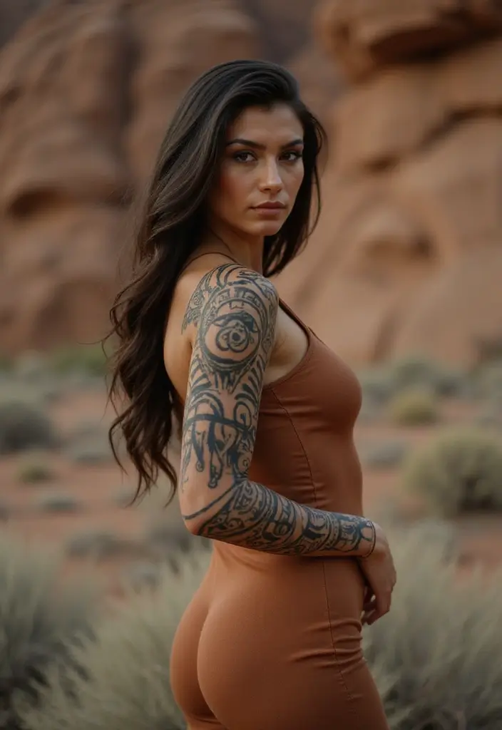30 Arm Tattoos for Women with Stylish and Bold Looks - 8. Cultural Heritage