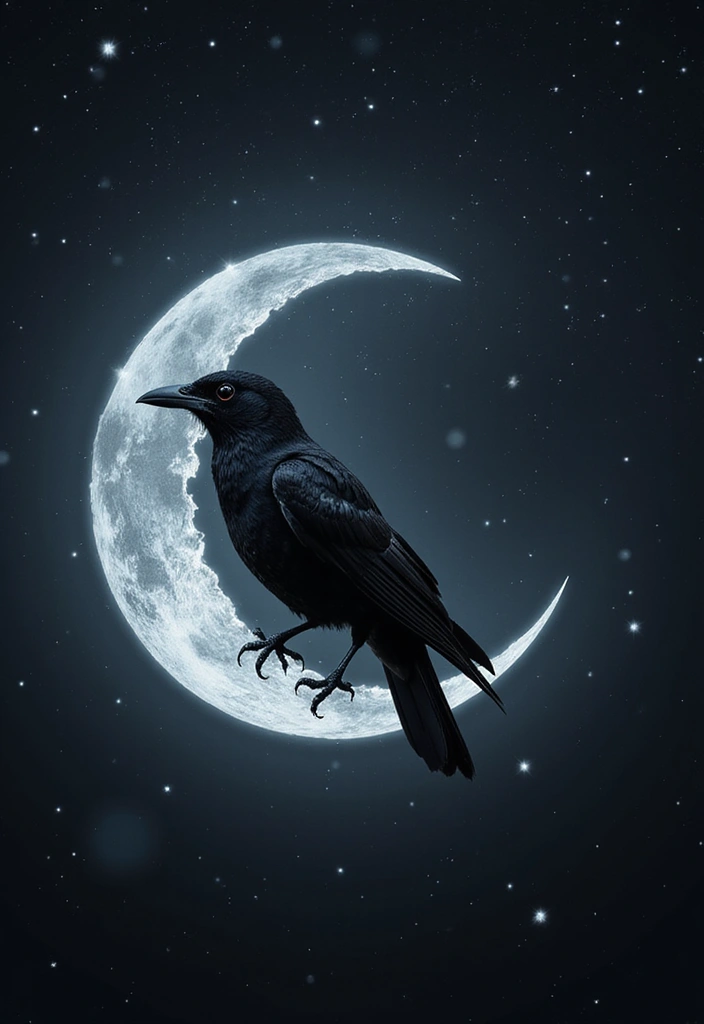 30 Black Bird Tattoo Meaning and Unique Designs - 8. Beauty in Darkness