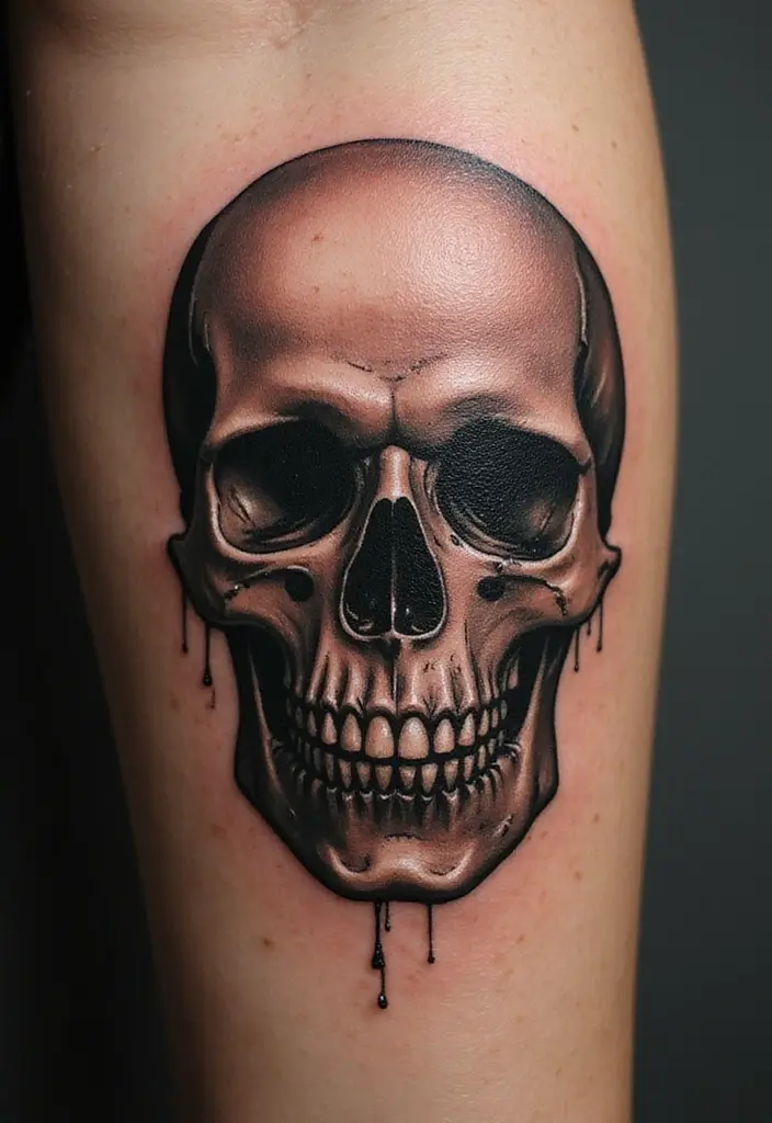 30 Candy Skull Tattoo Meaning and Creative Designs - 8. The Emotional Connection Behind Candy Skull Tattoos
