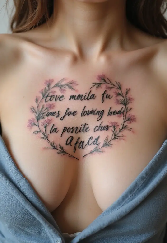 30 Unbreakable Bond Tattoo Inspirations Full of Emotion - 8. Quote Tattoos