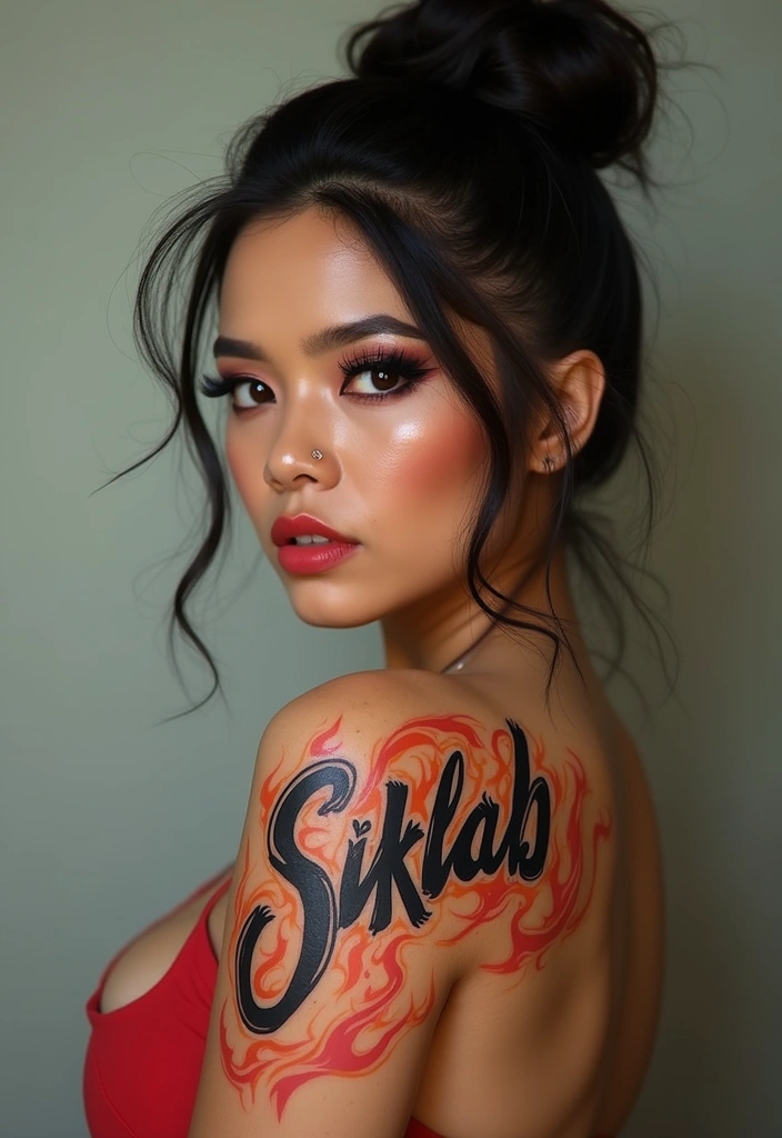 30 Baybayin Tattoo Ideas Honoring Filipino Heritage - 9. 'Siklab' - Ignite