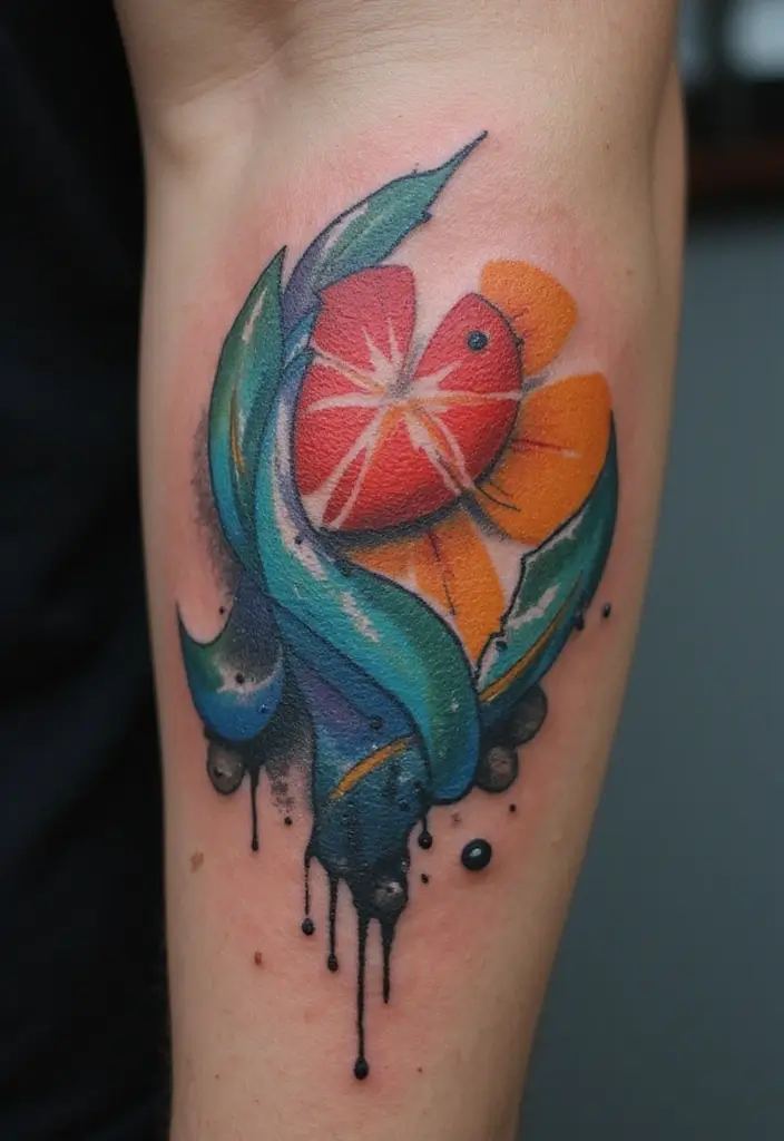 30 Tattooing Is Beauty Enhancement Ideas to Inspire You - 9. Abstract Art
