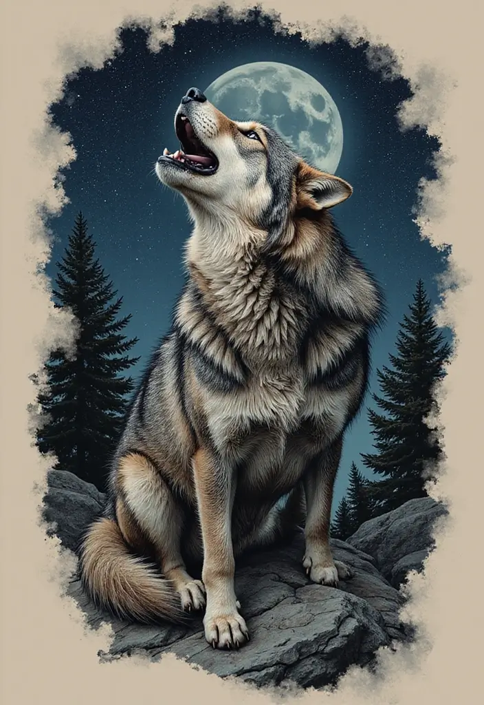 30 Tattoos That Signify Strength and Resilience - 9. Wolf Tattoo