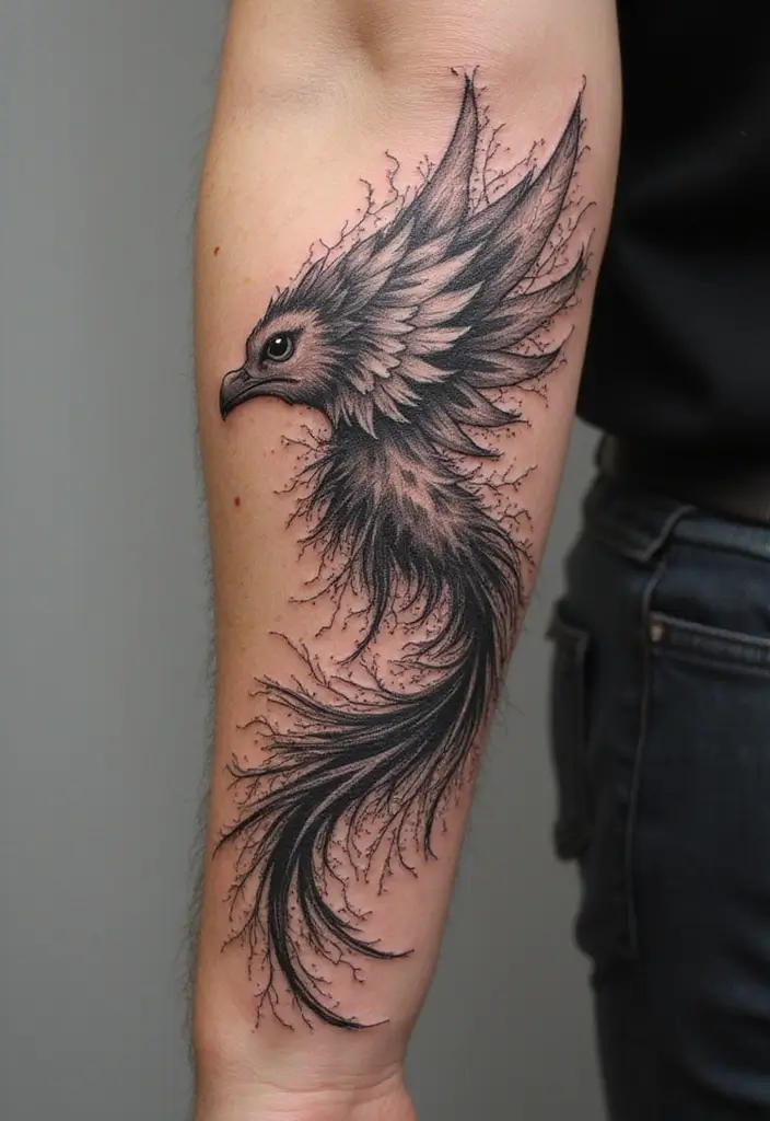 30 Yakuza Tattoo Name Inspirations and Their Meanings - 9. 風 (Kaze) - The Wind