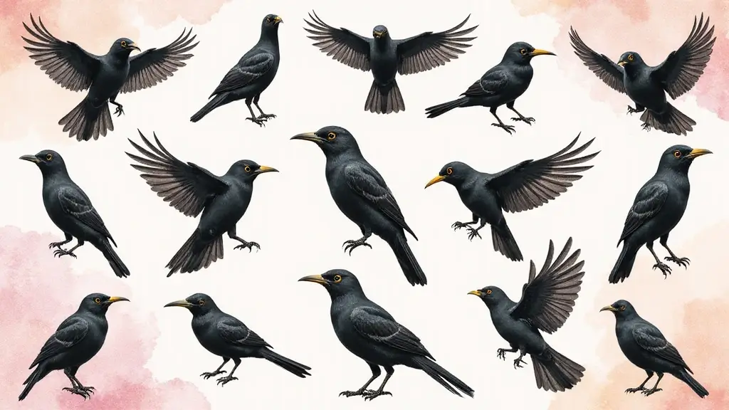 30 Black Bird Tattoo Meaning and Unique Designs