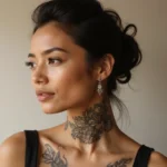 30 Black Hair Tattoos That Make a Bold Statement