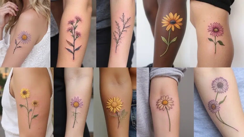 30 Daisy Tattoo Ideas for a Fresh and Delicate Design