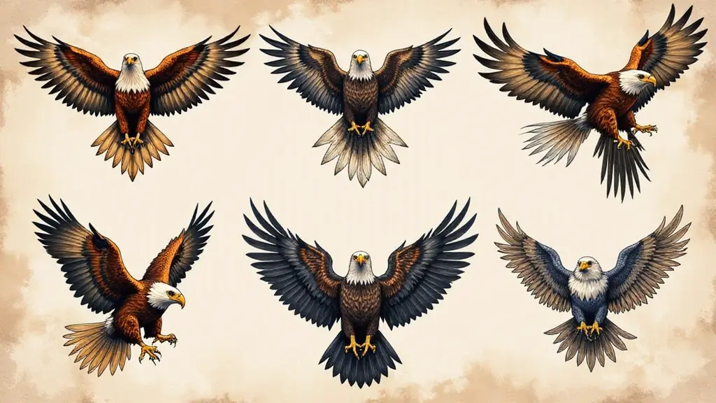 30 Eagle Tattoo Ideas That Represent Power and Courage
