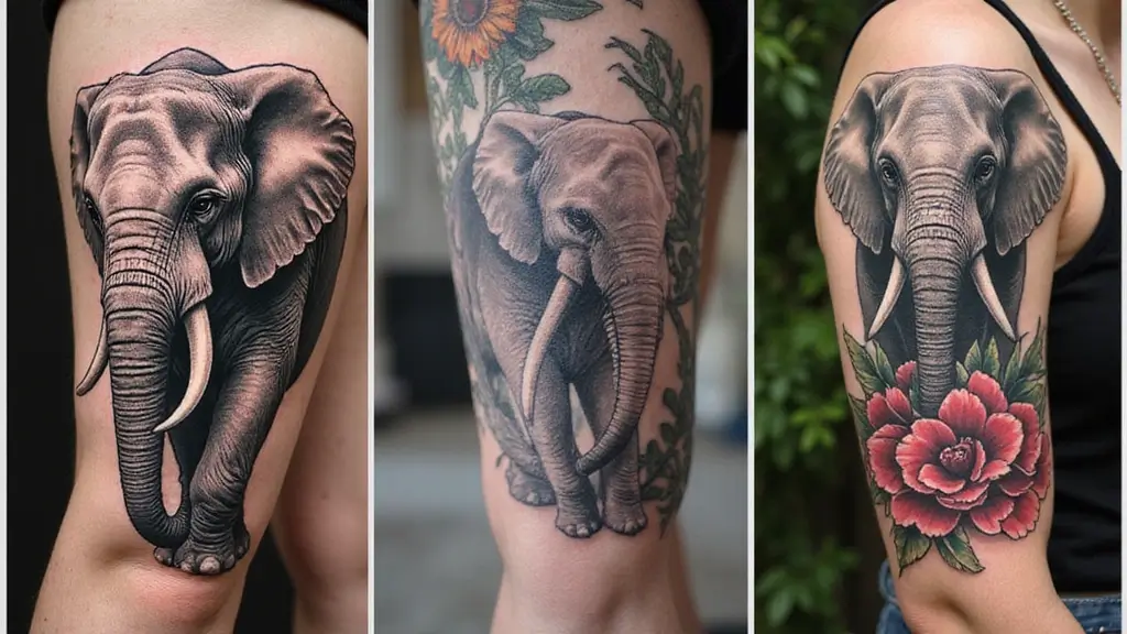 30 Elephant Tattoo Designs That Represent Strength and Wisdom
