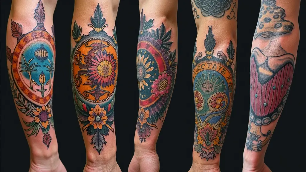 30 Family Crest Arm Tattoos That Carry Heritage