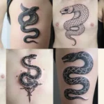 30 Geometric Snake Tattoo Ideas with Unique Patterns