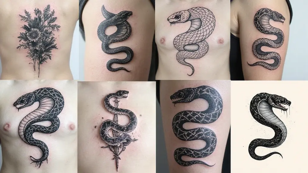 30 Geometric Snake Tattoo Ideas with Unique Patterns