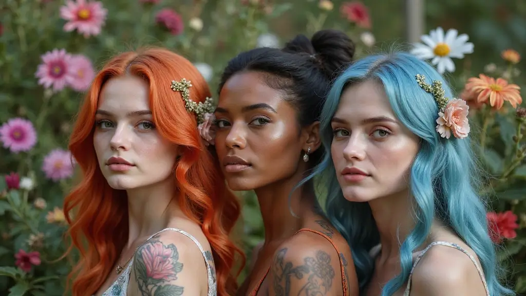 30 Creative Hair Tattoos for Ladies That Stand Out