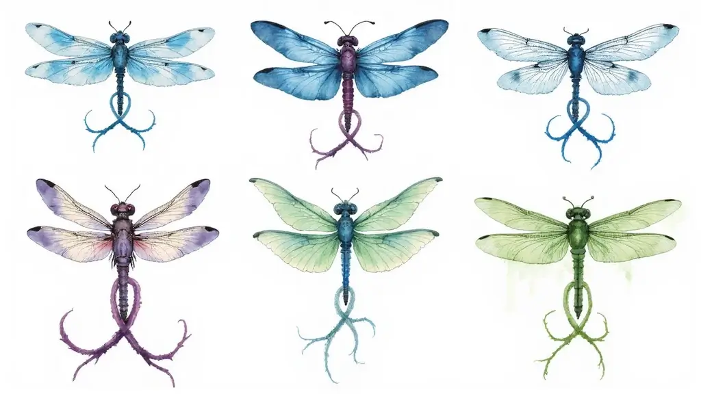 30 Infinity Dragonfly Tattoo Designs with Meaning