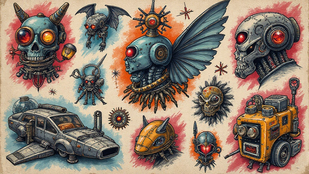 30 Futuristic Mech Tattoo Inspirations for Sci Fi Fans