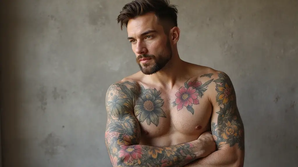 30 Men’s Floral Tattoo Half Sleeve Inspirations