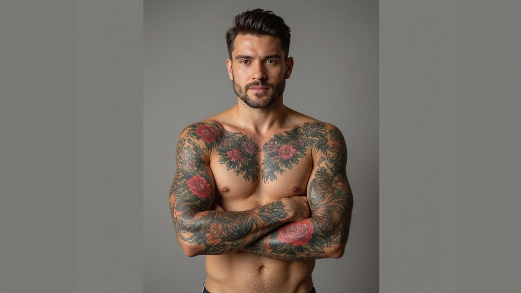 30 Mens Flower Sleeve Tattoo Ideas with Bold Florals