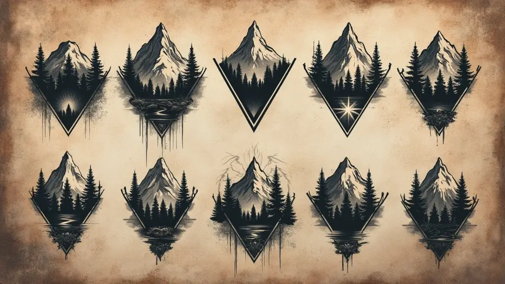 30 Mountain Tattoos for Men That Capture Adventure Spirit