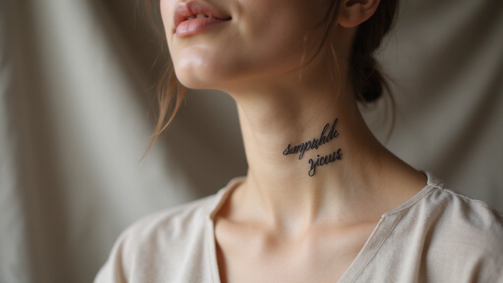30 Neck Tattoo Fonts That Stand Out