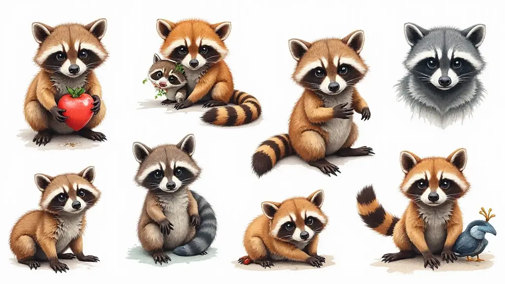30 Raccoon Tattoo Designs with Clever and Playful Meanings