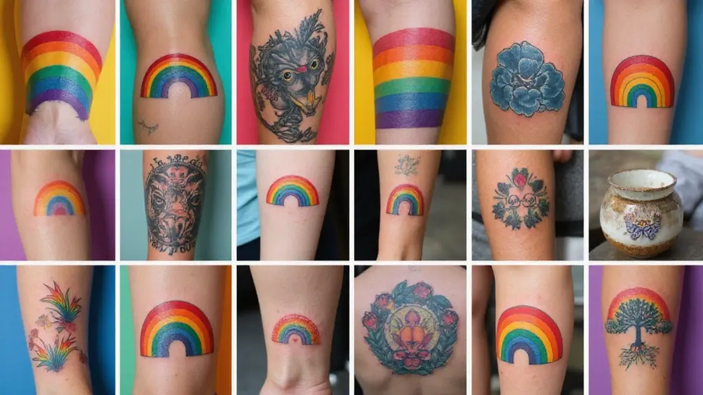 30 Rainbow Tattoos That Symbolize Hope and Diversity