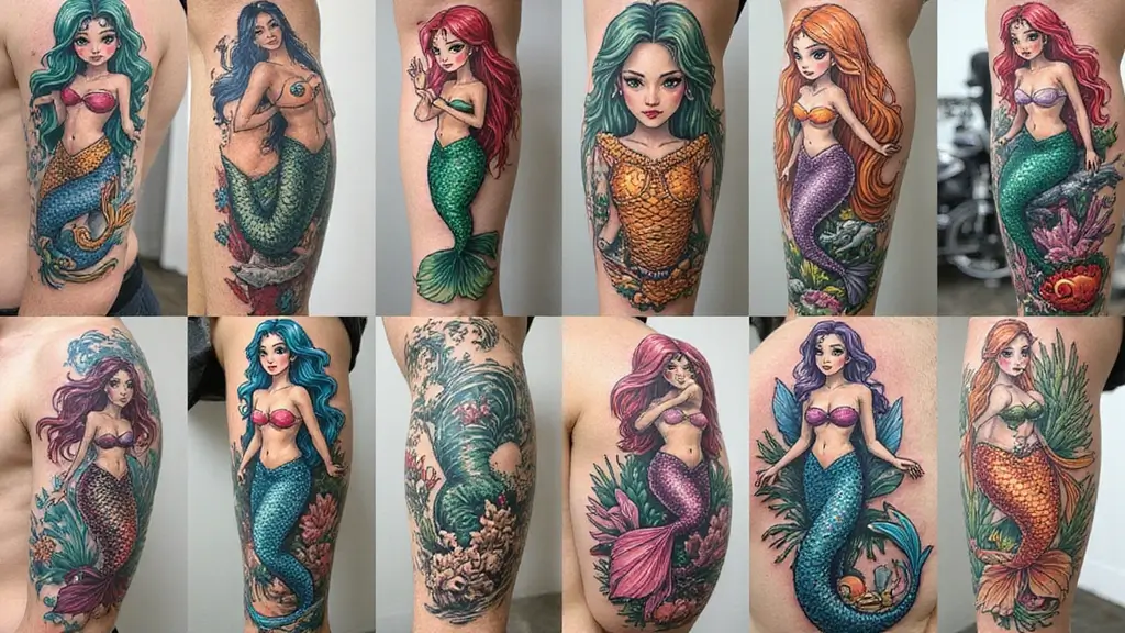 30 Realism Mermaid Tattoo Inspirations That Look Breathtaking