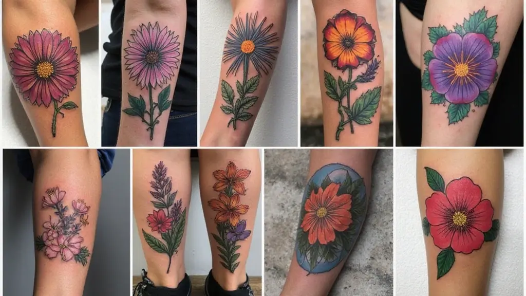 30 September Birth Flower Tattoo Ideas with Meaning