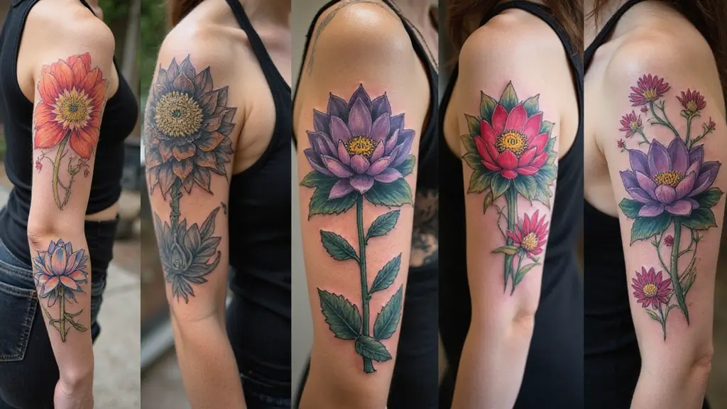 30 Strength Lotus Flower Tattoo Meaning and Designs