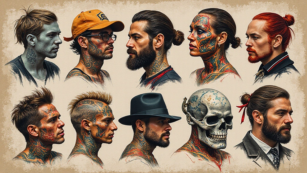 30 Bold Tattoo Head Designs That Stand Out
