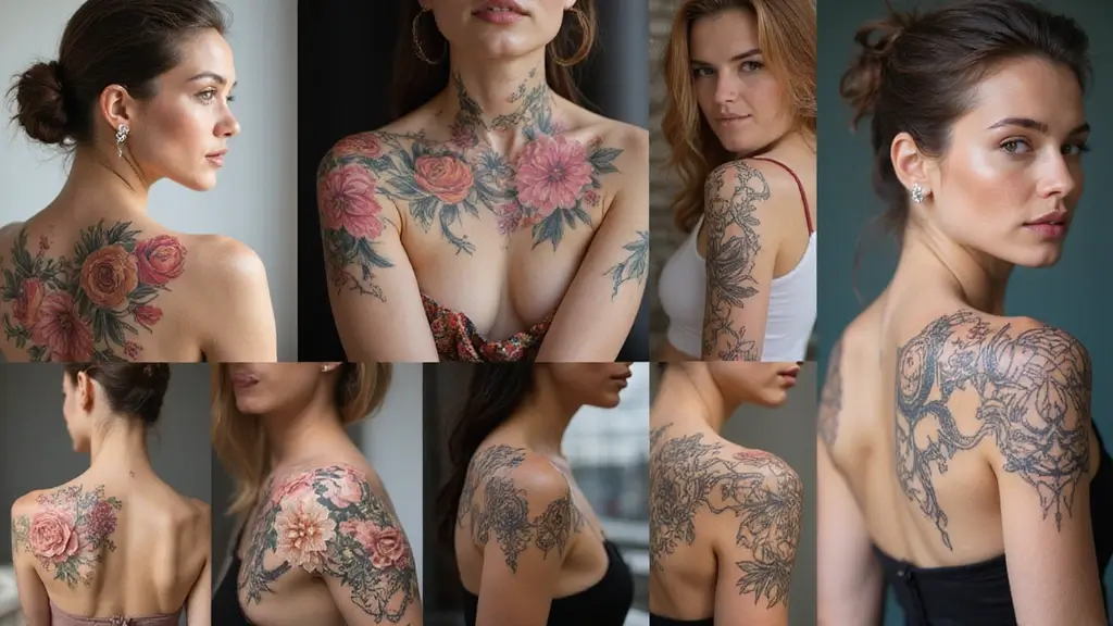 30 Tattoo Shoulder Designs for Women with Feminine Flair