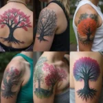 30 Tree on Shoulder Tattoo Ideas That Look Stunning
