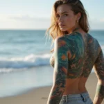 30 Water Tattoo Sleeve Ideas Full of Fluid Motion