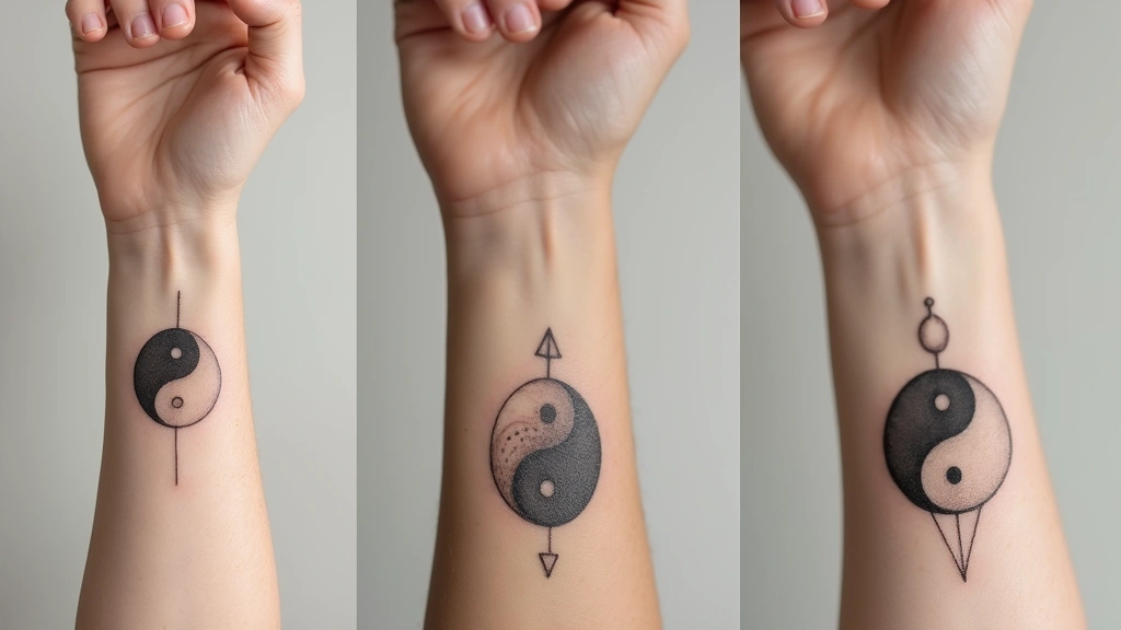 30 Yin Yang Wrist Tattoo Ideas for Balance and Harmony