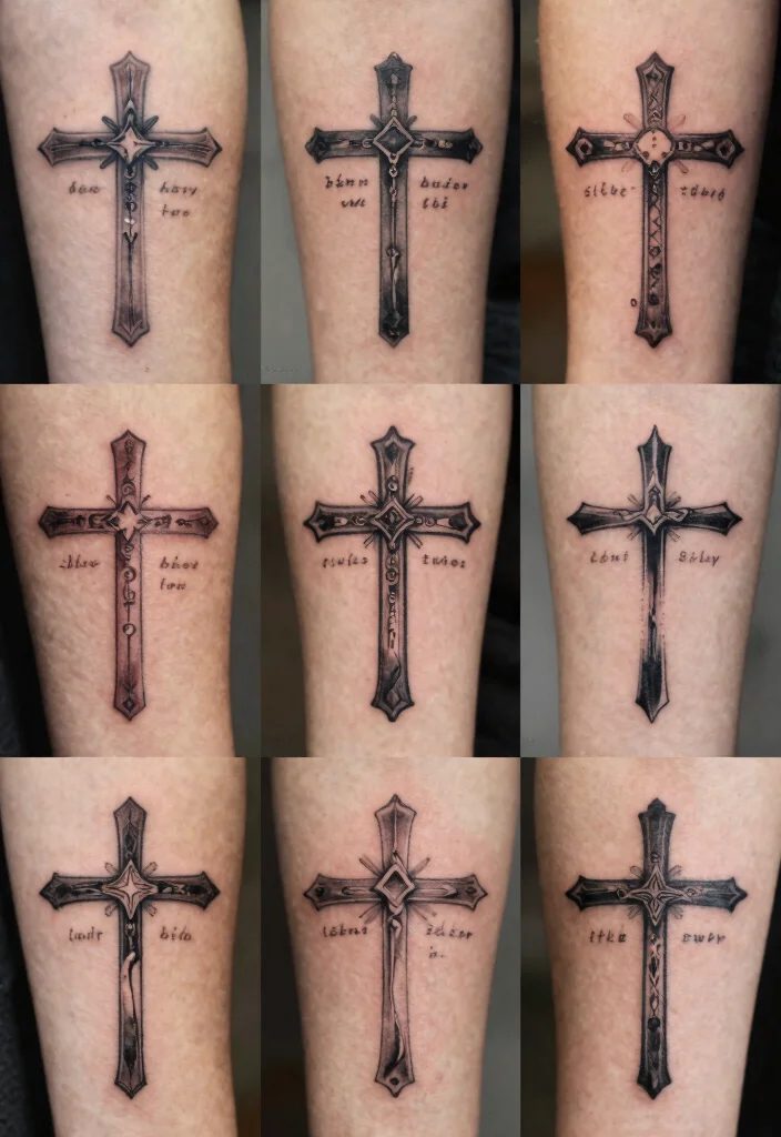 10 Cross With Bible Verse Tattoo Ideas Meaningful And Timeless Conclusion 0