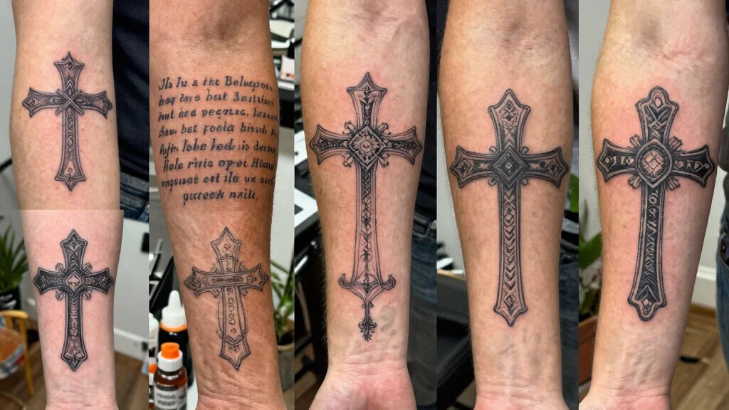 10 Cross With Bible Verse Tattoo Ideas Meaningful And Timeless
