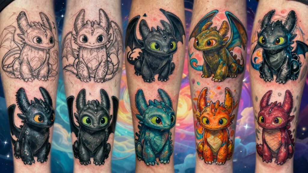 10 How to Train Your Dragon Tattoo Ideas Fun and Nostalgic