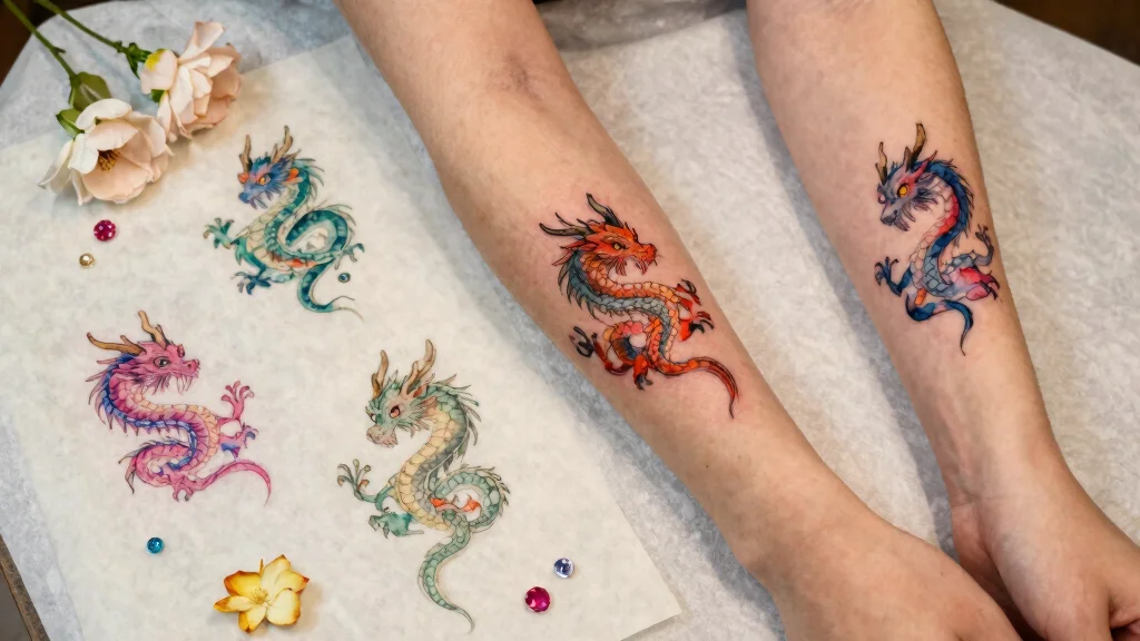 10 Mini Dragon Tattoo Ideas for Women: Small and Fierce